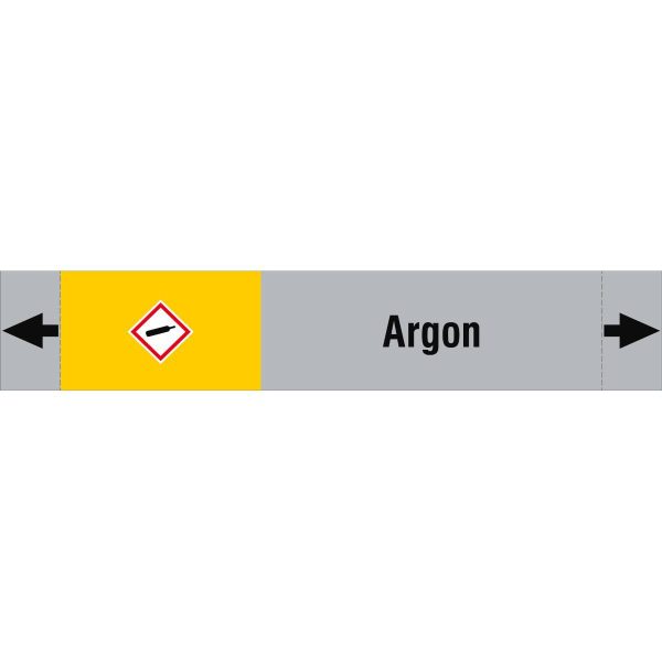 ISO 20560 Pipe Markers - Gas