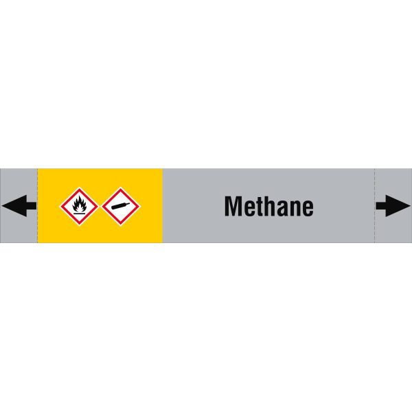 ISO 20560 Pipe Markers - Gas