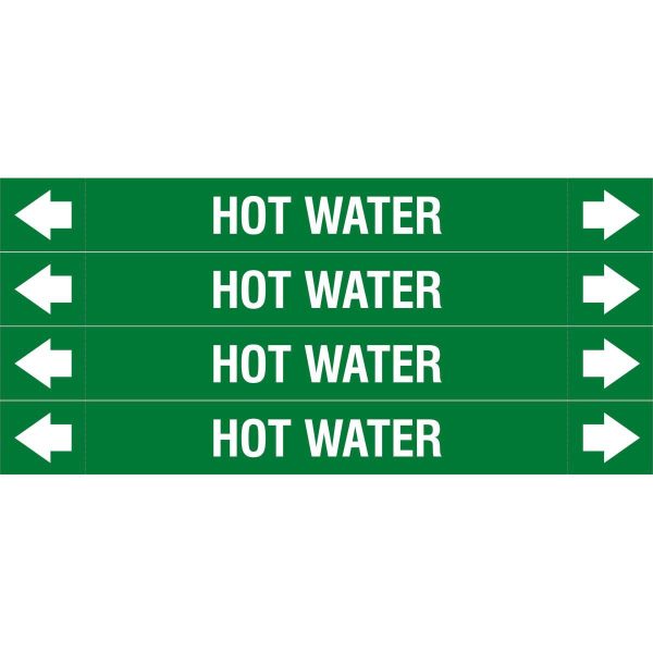 ASME - Pipemarkers - Hot Water