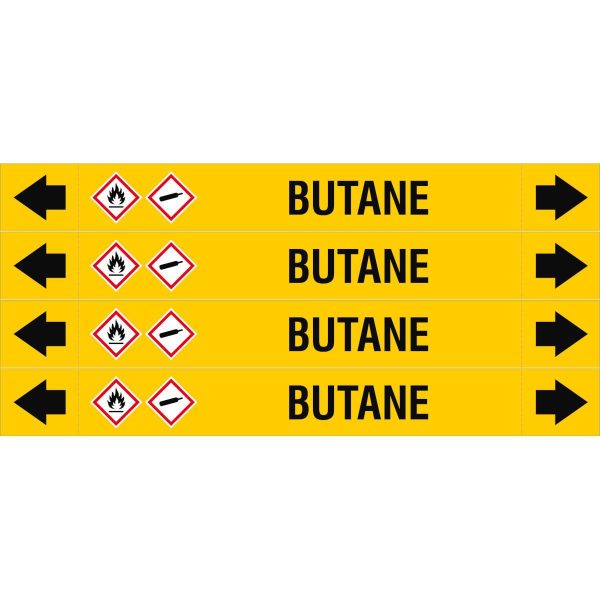 ASME - Pipemarkers - Butane