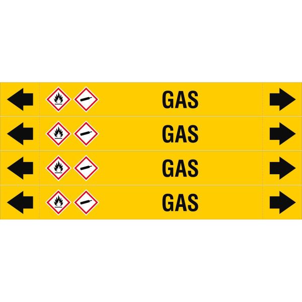 ASME - Pipemarkers - Gas