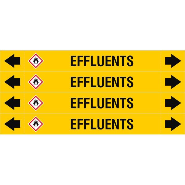 ASME - Pipemarkers - Effluents