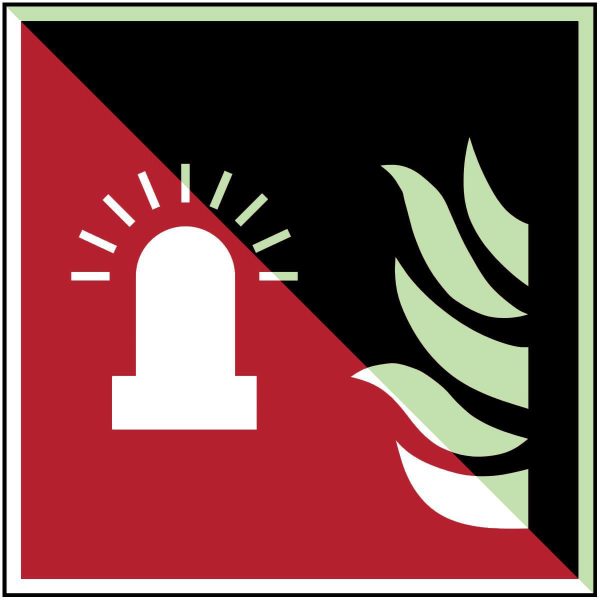 ISO Safety Sign - Fire alarm