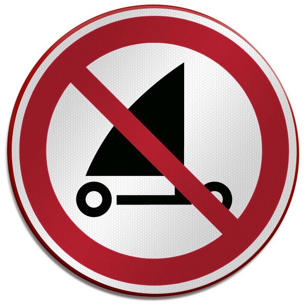 ISO Safety Sign - No sand