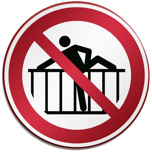 ISO Safety Sign - Do not