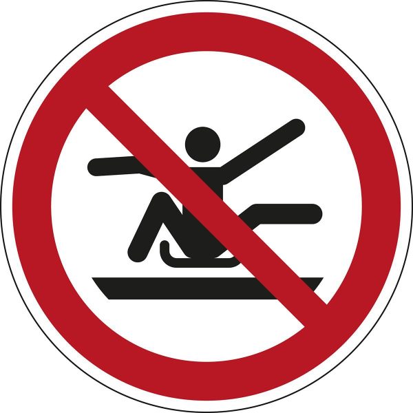 ISO Safety Sign - Do not