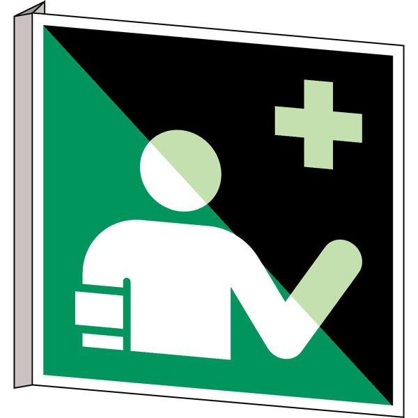ISO Safety Sign - First aid