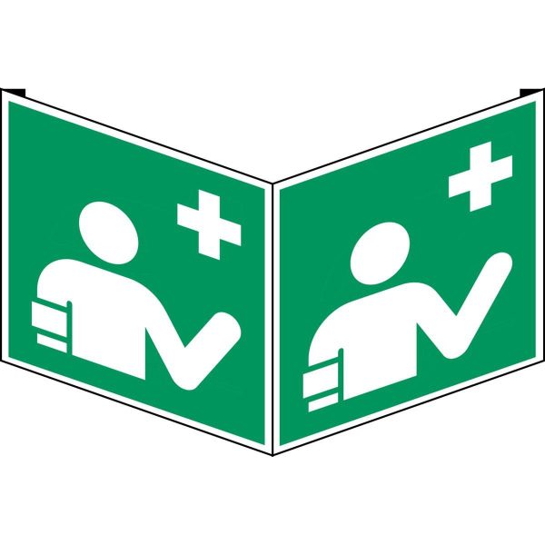 ISO Safety Sign - First aid