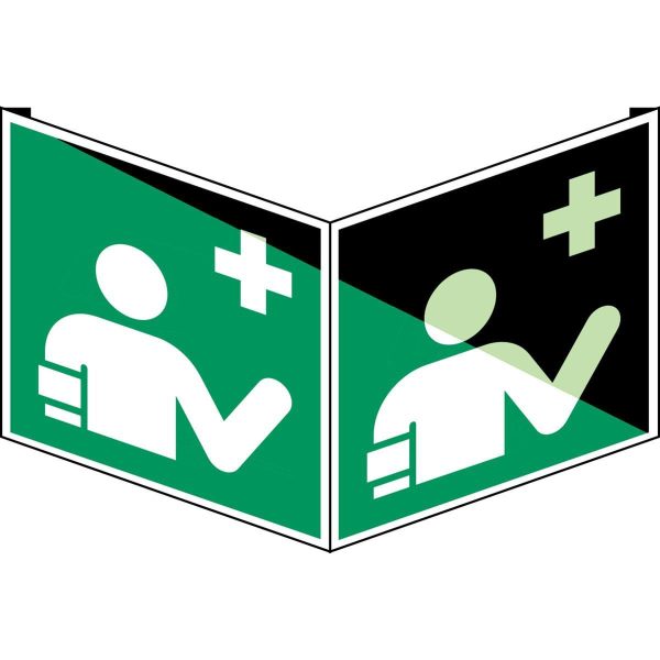 ISO Safety Sign - First aid