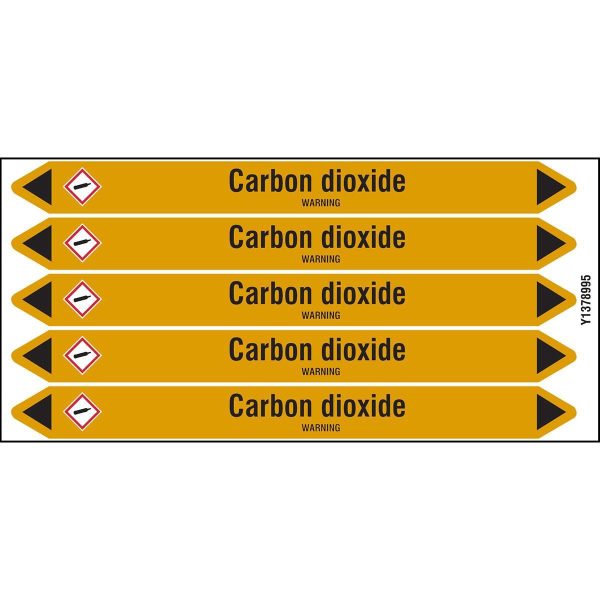 Individual Pipe Markers on a