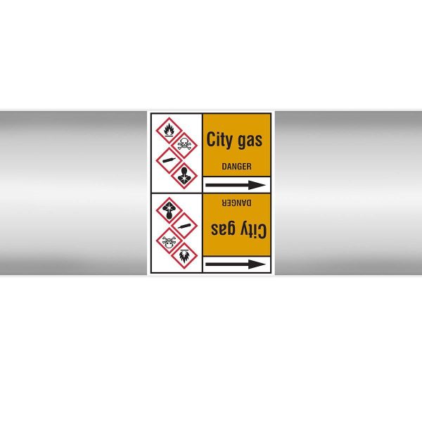 Roll form Pipe Markers with
