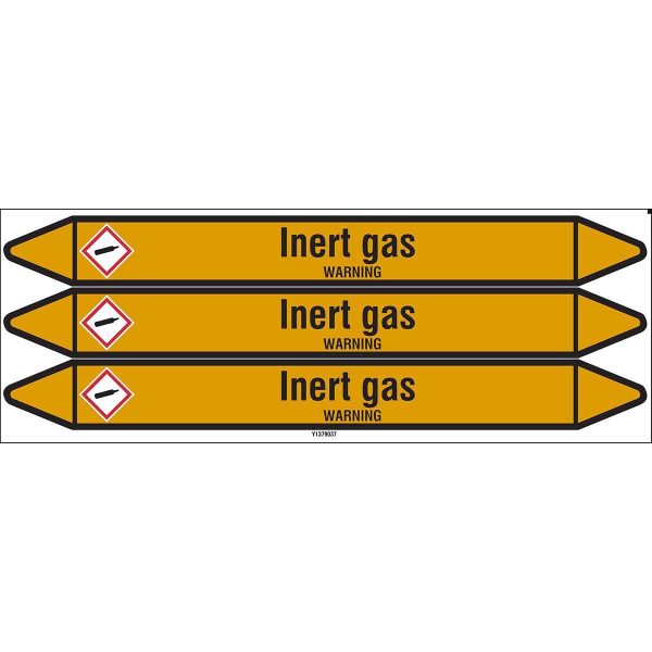 Individual Pipe Markers on a