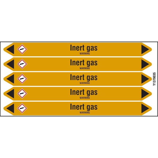 Individual Pipe Markers on a