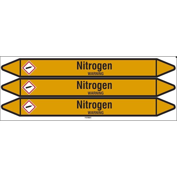 Individual Pipe Markers on a