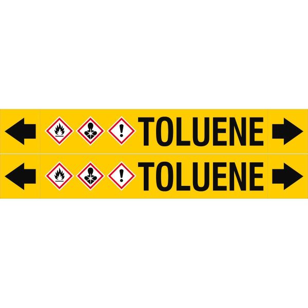 ASME - Pipemarkers - Toluene
