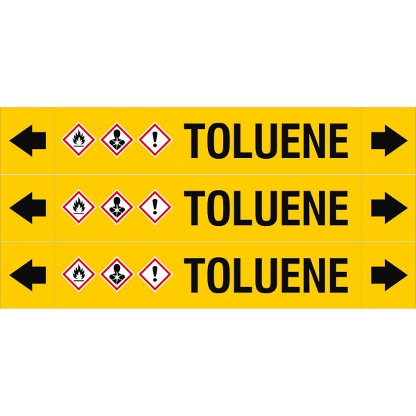 ASME - Pipemarkers - Toluene
