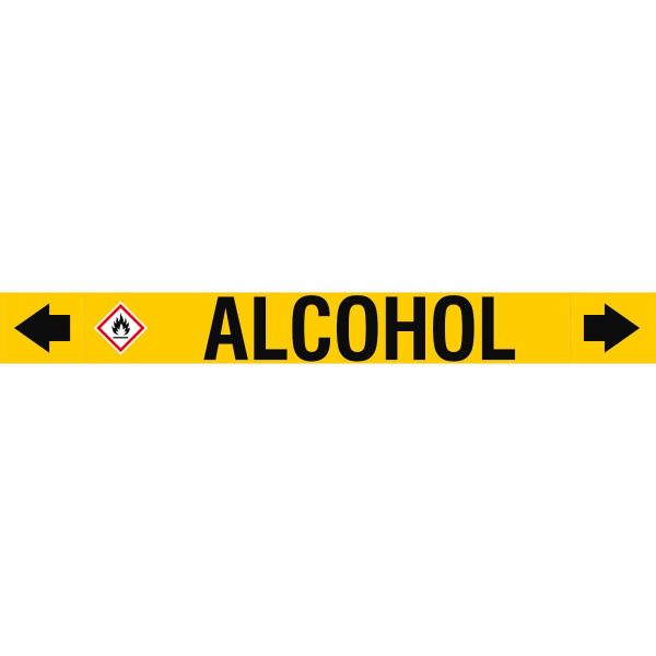 ASME - Pipemarkers - Alcohol