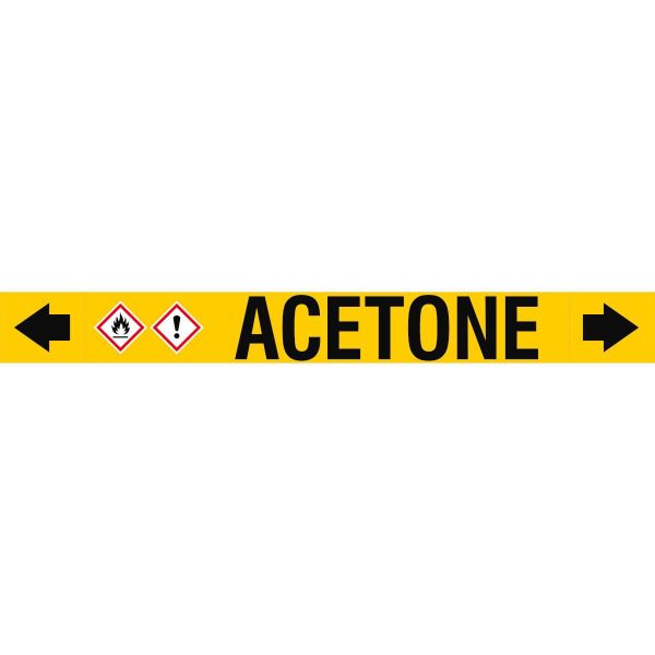 ASME - Pipemarkers - Acetone