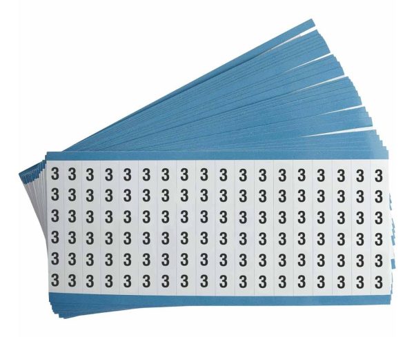 Cable Markers - Solid Numbers