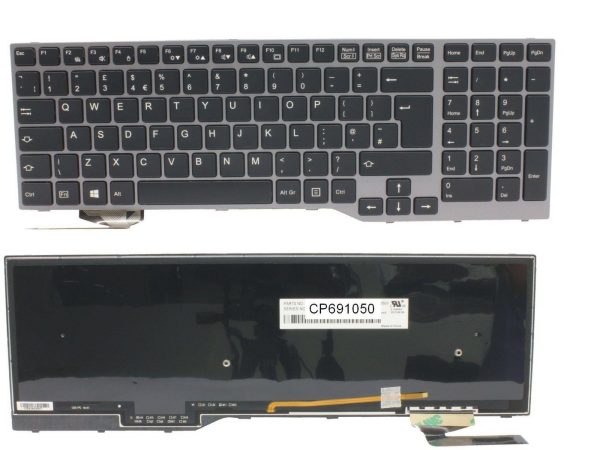 KEYBOARD 10KEY BLACK W/ BL UK